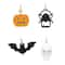 Bead Landing; 12 Pack: Enamel Halloween Charm Set by Bead Landing™; Category:Charms; Image:2